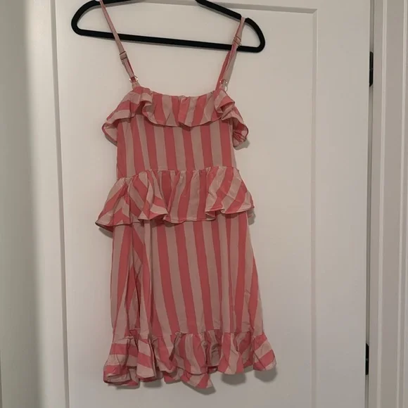 For Love and Lemons Tahiti Dress pink stripe - Picture 6 of 6